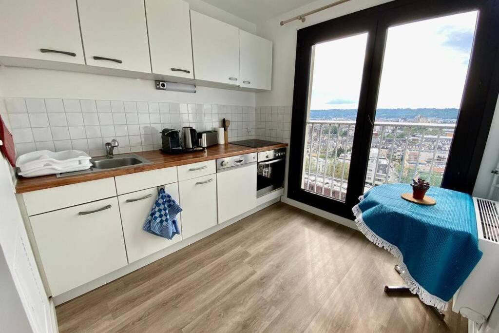 רואן Grand F2 De 47M2 Au 15Eme Etage Dans Une Residence Tres Calme - 017 מראה חיצוני תמונה